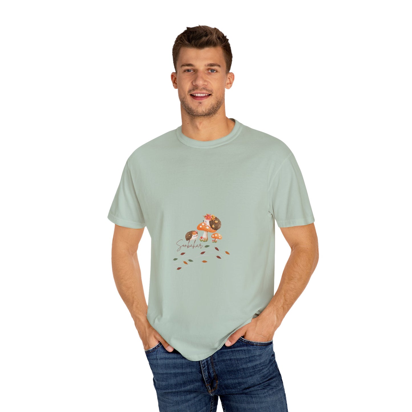 Autumn Mushroom Unisex T-Shirt - Cute Fall Graphic Tee