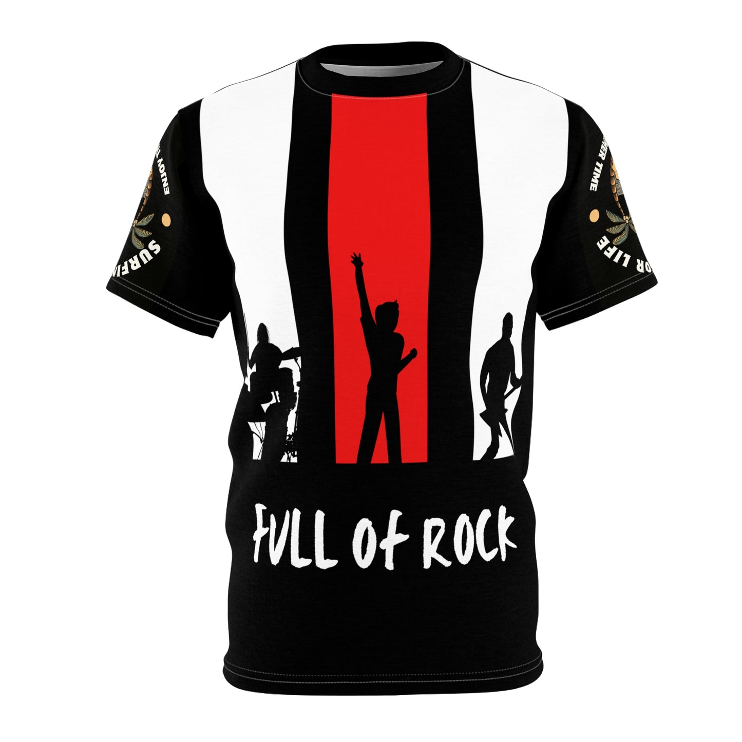 Full of Rock Unisex Cut & Sew Tee - Perfect for Music Lovers and Concert Goers