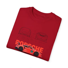 Classic Porsche Graphic Unisex T-shirt - Perfect for Car Enthusiasts