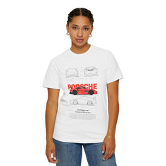 Classic Porsche Graphic Unisex T-shirt - Perfect for Car Enthusiasts