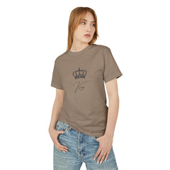 King Crown Graphic Unisex Tee - Heavyweight Cotton T-Shirt for Royalty Lovers