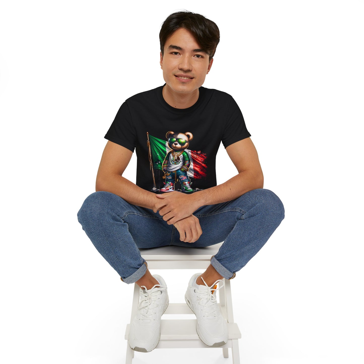 Cool Bear Graffiti Unisex Ultra Cotton Tee - Perfect for Street Style