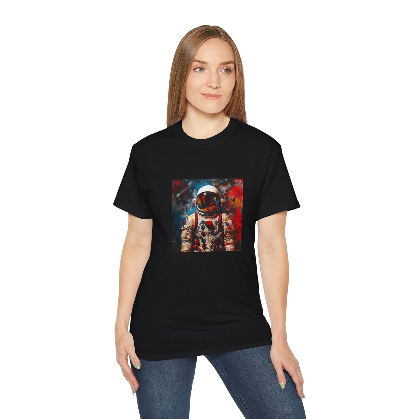 Astronaut Adventure Unisex Ultra Cotton Tee - Space Graphic T-Shirt