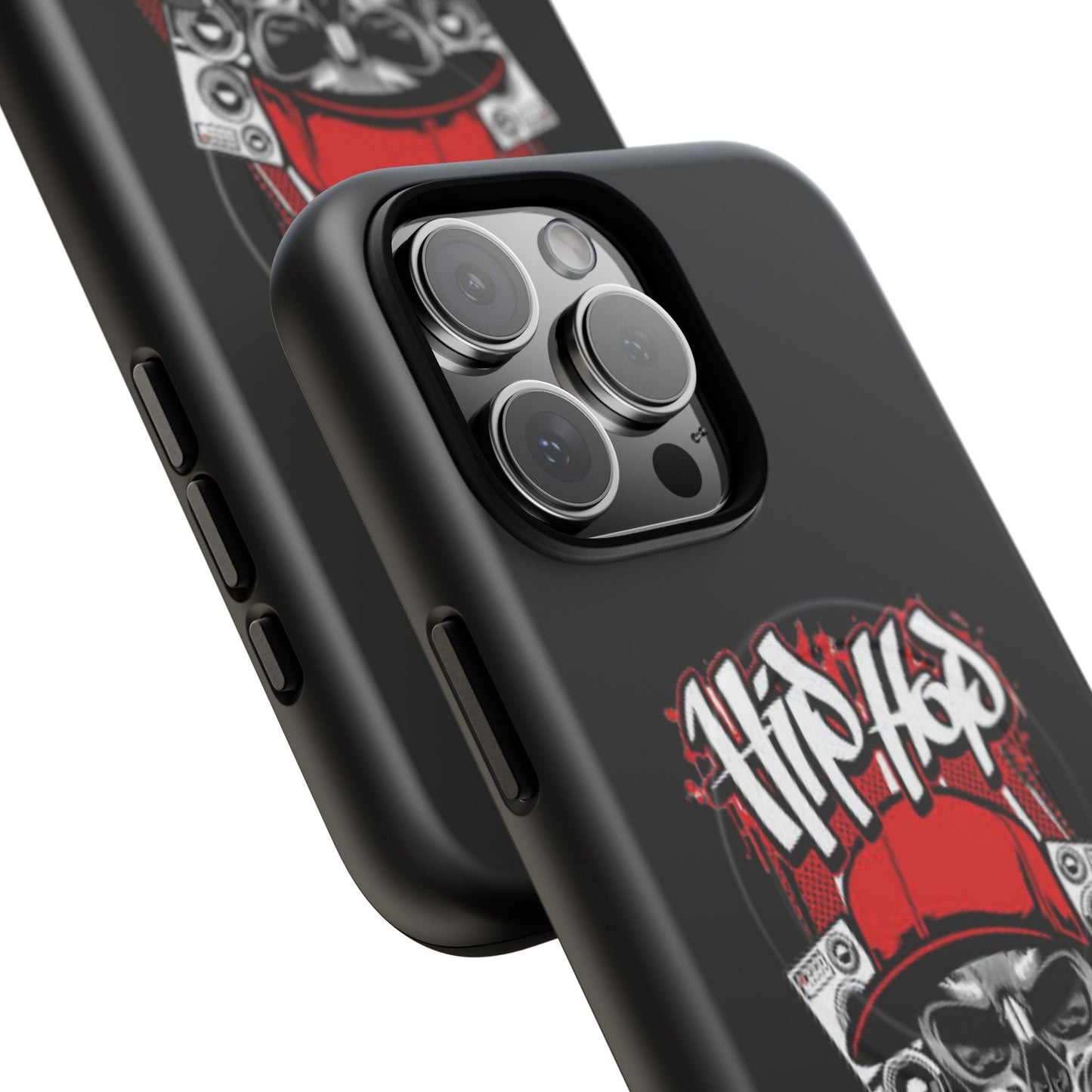 Hip Hop Skull Tough Magnetic Phone Case - Durable Protection with Stylish Design