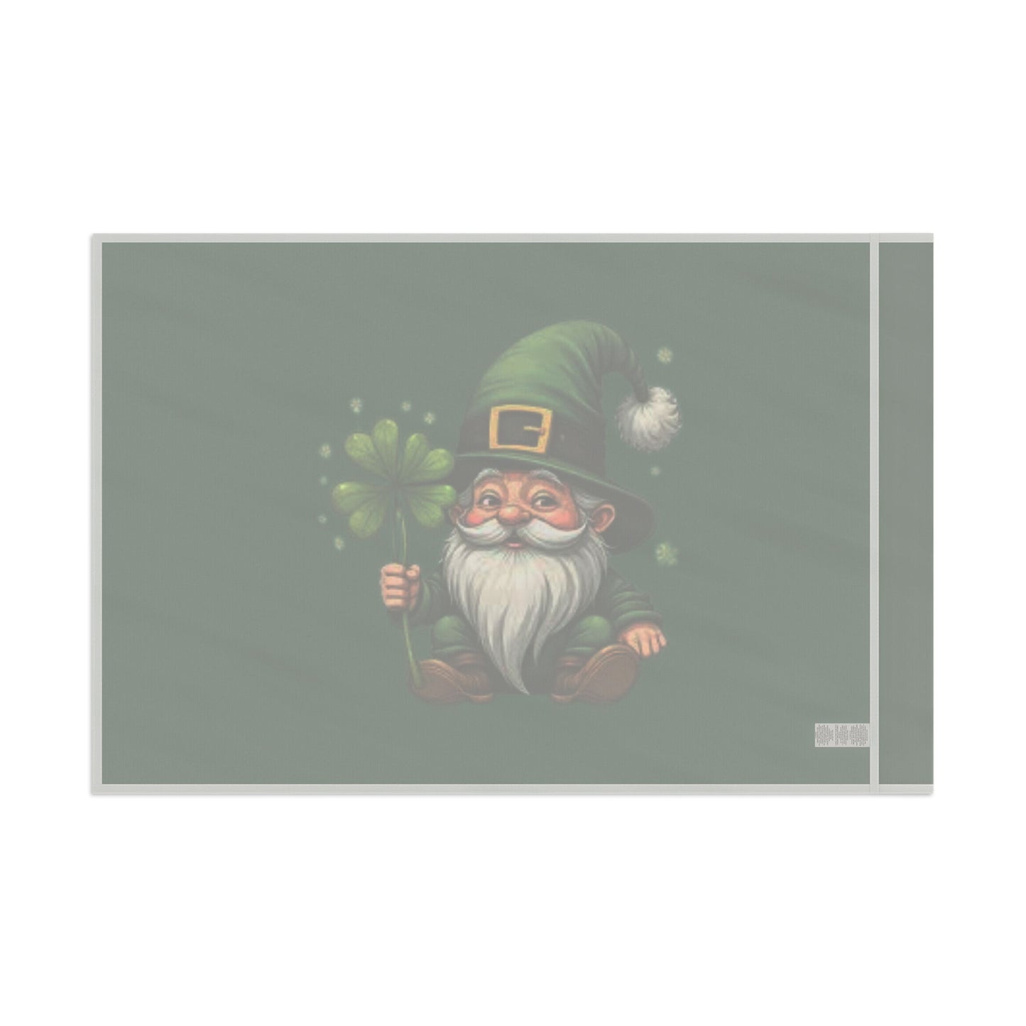 St. Patrick's Day Gnome Flag - Lucky Clover Decor