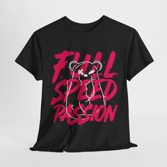 Full Speed Passion Unisex Heavy Cotton Tee - Motivational Graphic Tee for Enthusiasts