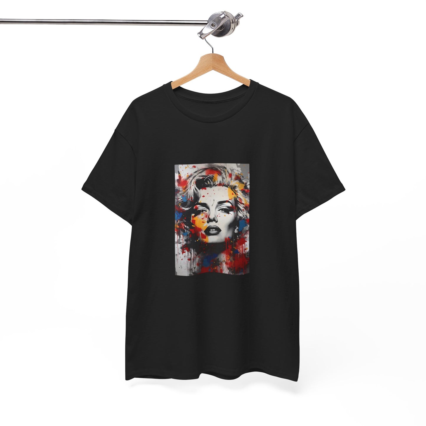 Artistic Marilyn Monroe Unisex Heavy Cotton Tee