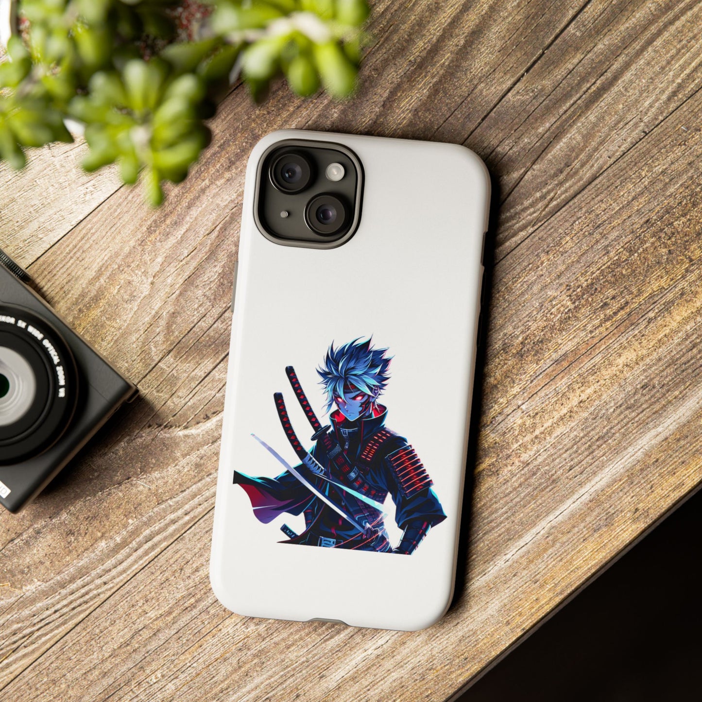 Tough Cases: Samurai Warrior Phone Case - Stylish Protection for Tech Lovers