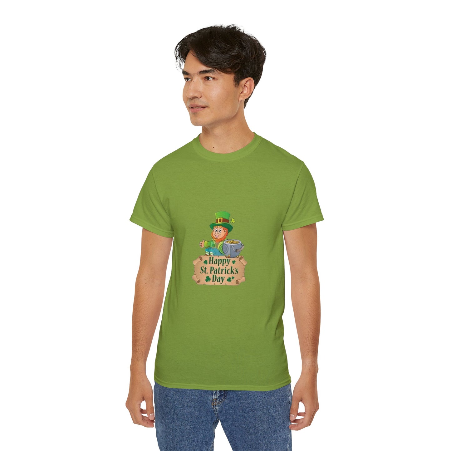 St. Patrick's Day Unisex Ultra Cotton Tee - Happy St. Patrick's Day Design