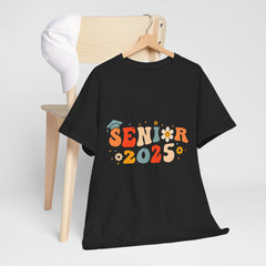 2025 Senior Unisex Heavy Cotton Tee - Celebrate Graduation in Style!