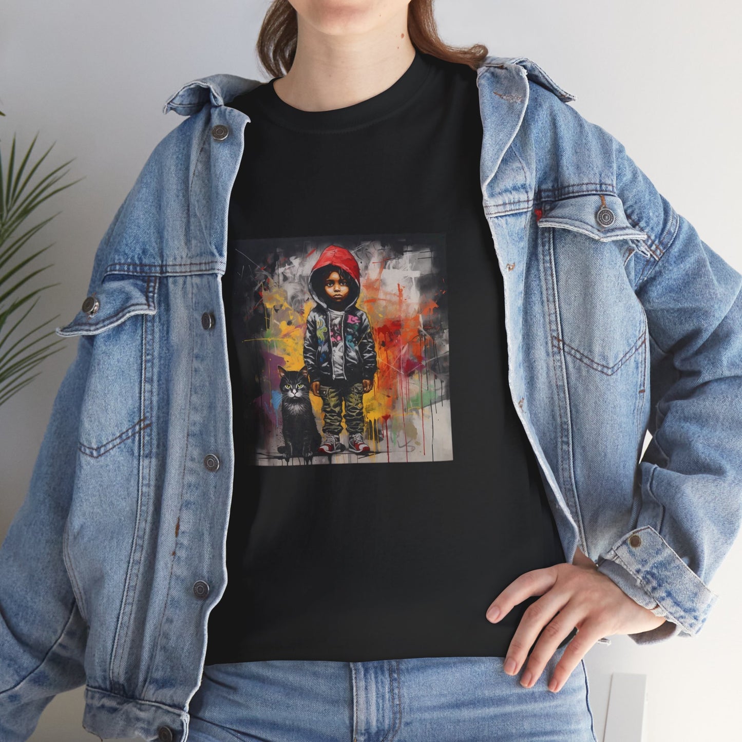 Vibrant Cultural Art Unisex Heavy Cotton Tee