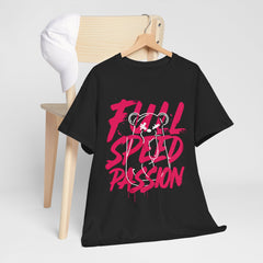 Full Speed Passion Unisex Heavy Cotton Tee - Motivational Graphic Tee for Enthusiasts