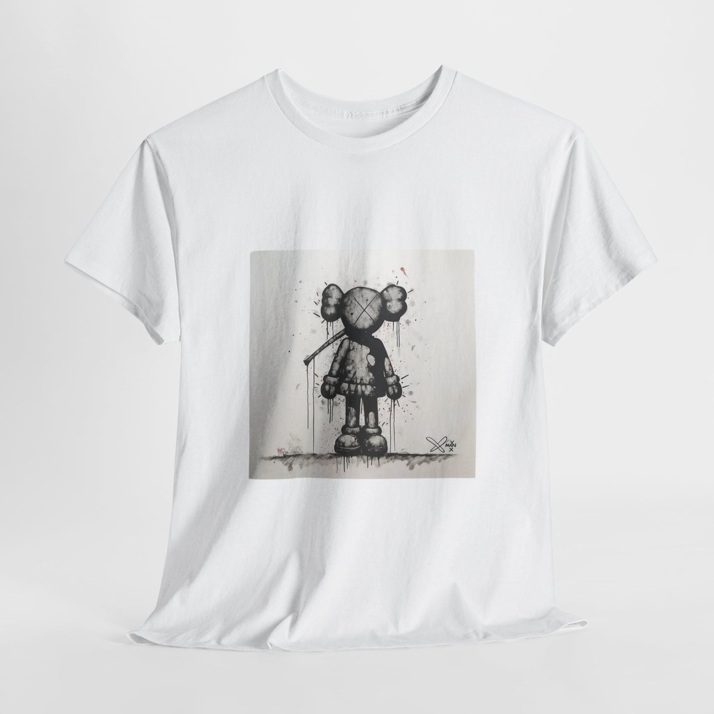 Artistic Unisex Heavy Cotton Tee | Unique Design for Creative Souls