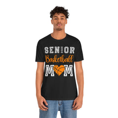 Senior Basketball Mom Tee – Unisex Jersey Short Sleeve T-Shirt for Proud Moms