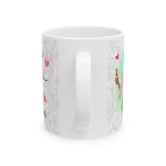 Friendship Ceramic Mug - 'Sin las Amigas no tengo Look' Design - Perfect Gift for Best Friends