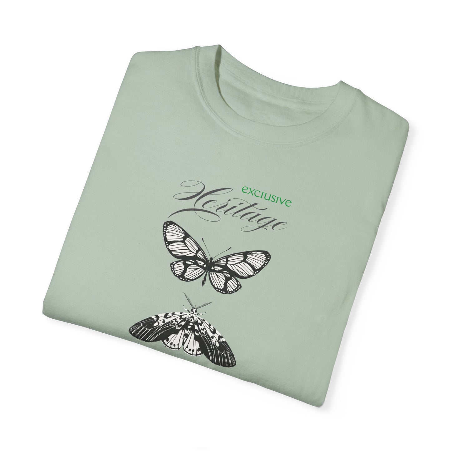 Heritage Butterfly Unisex Garment-Dyed T-shirt