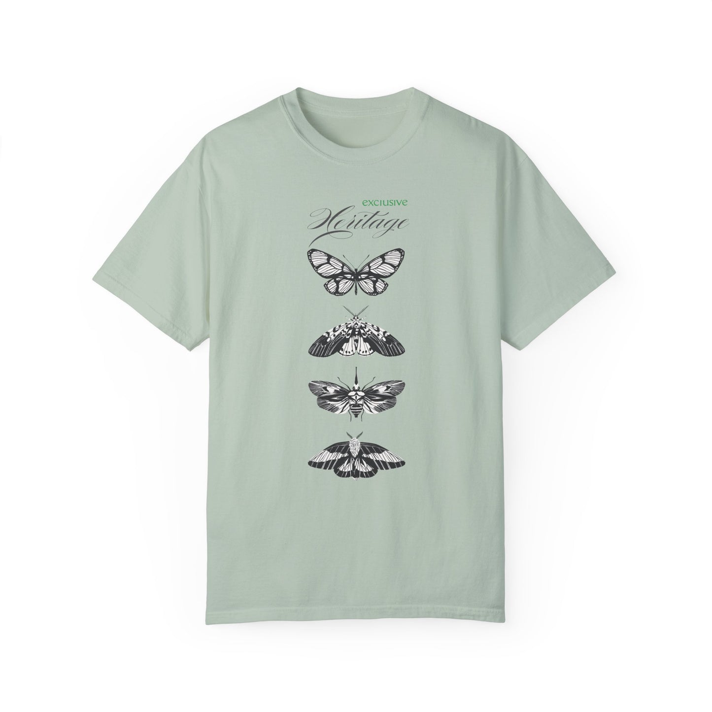 Heritage Butterfly Unisex Garment-Dyed T-shirt