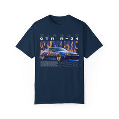 Retro Nissan GTR R34 Unisex T-Shirt - Car Enthusiast Tee