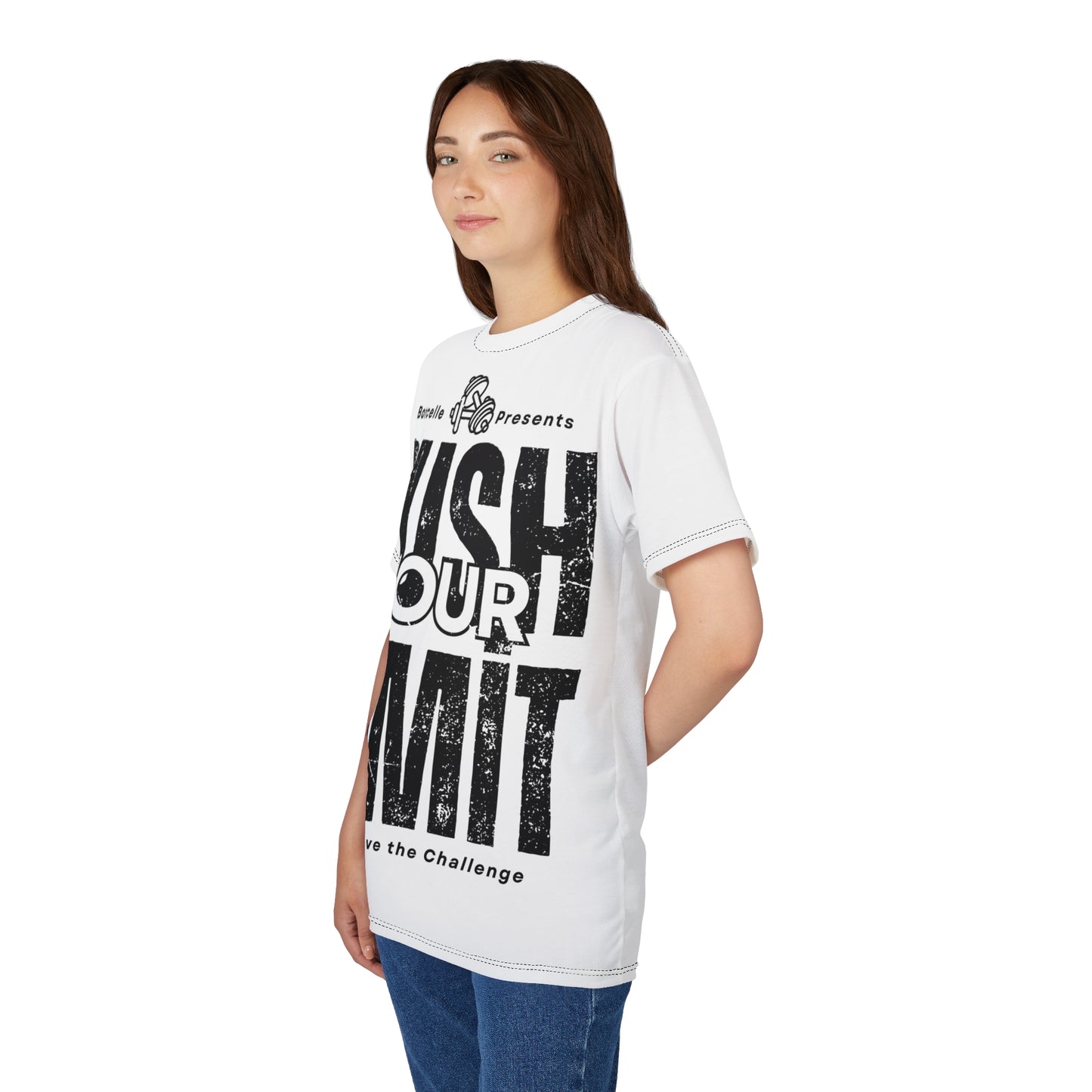 Motivational Fitness Tee - 'Push Your Limit'