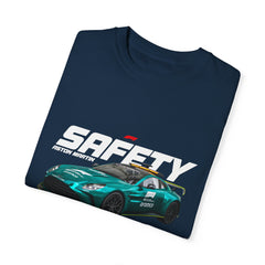 Unisex Garment-Dyed T-shirt - Formula 1 Safety Car Graphic Tee