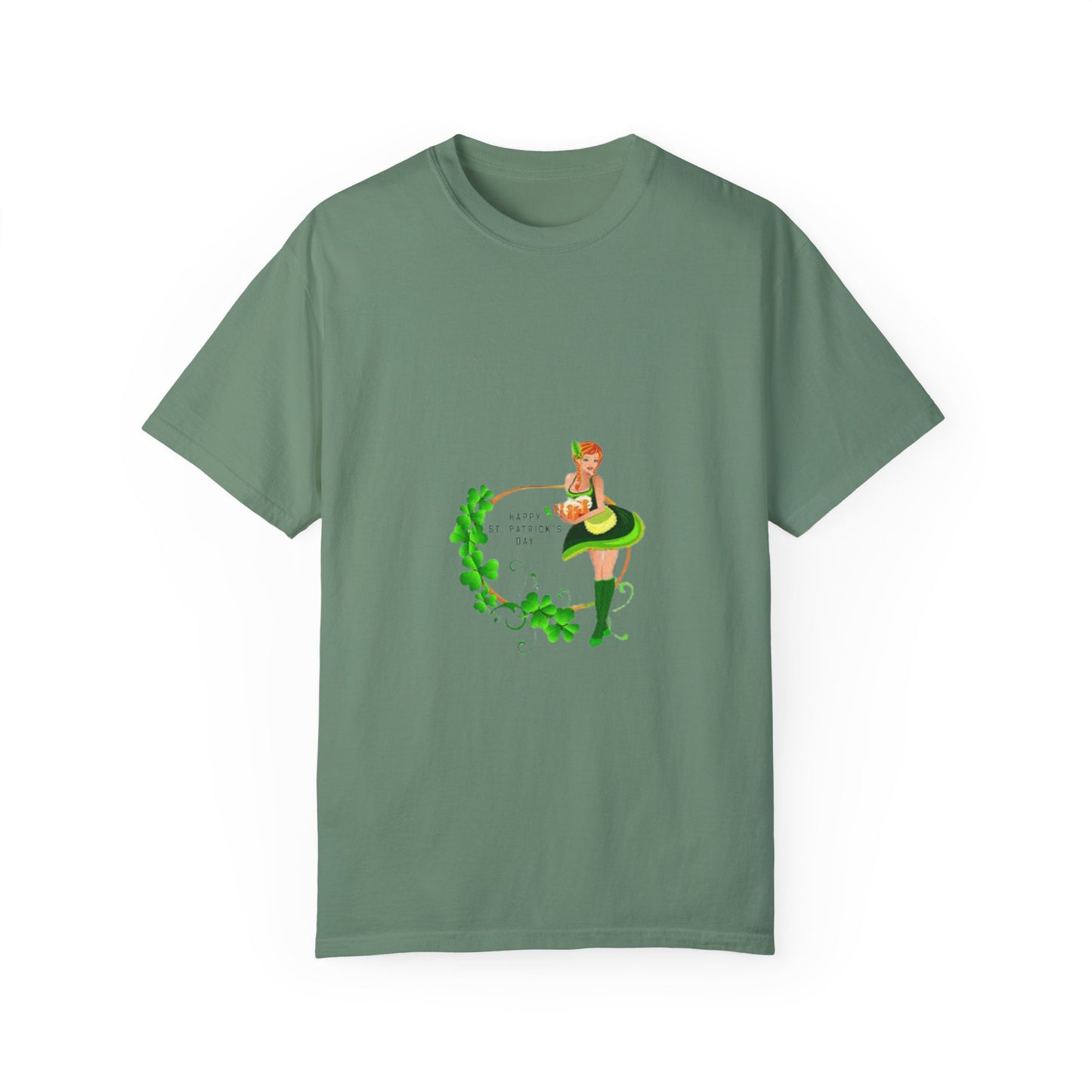 Cute St. Patrick's Day Unisex T-Shirt with Green Design