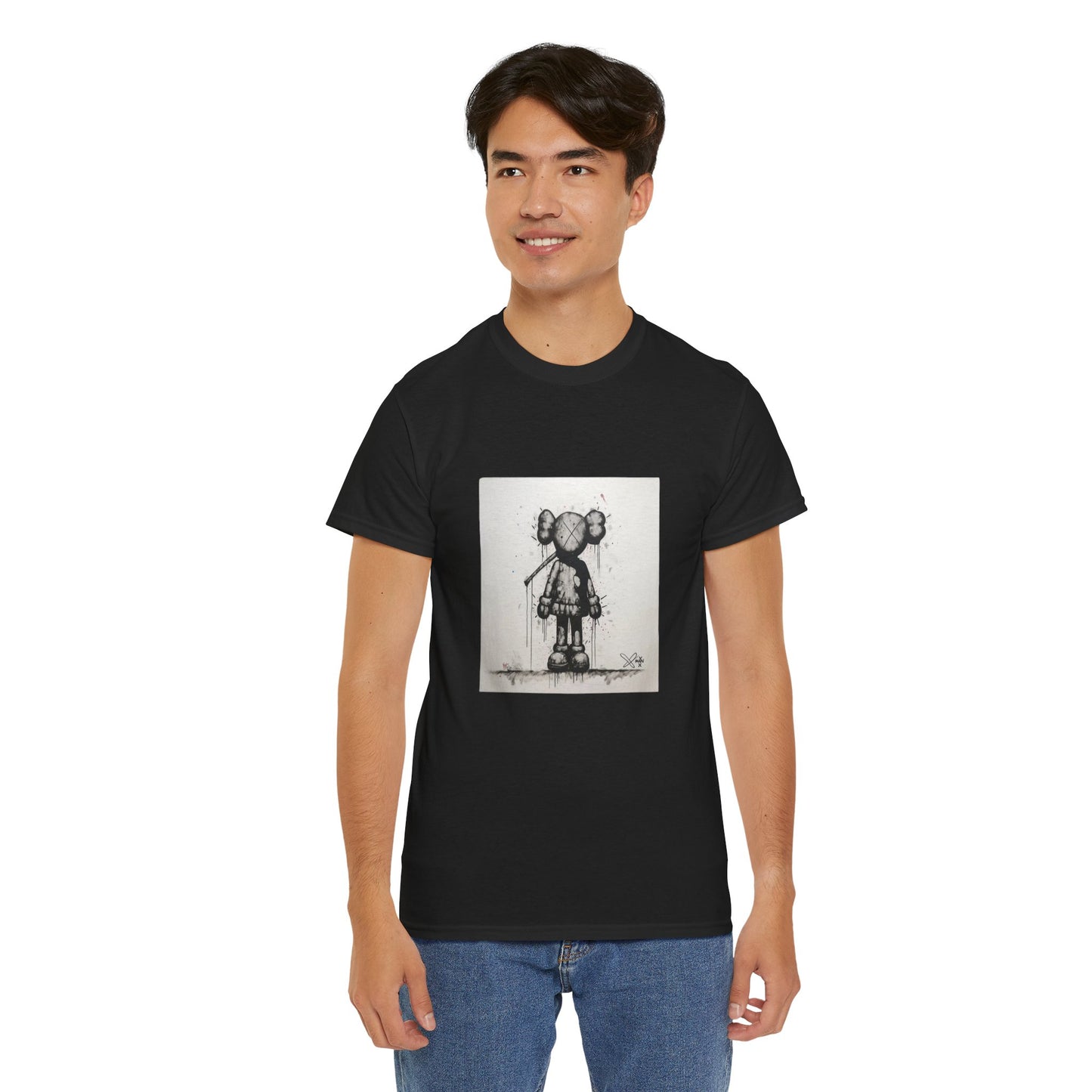 Artistic Unisex Heavy Cotton Tee | Unique Design for Creative Souls