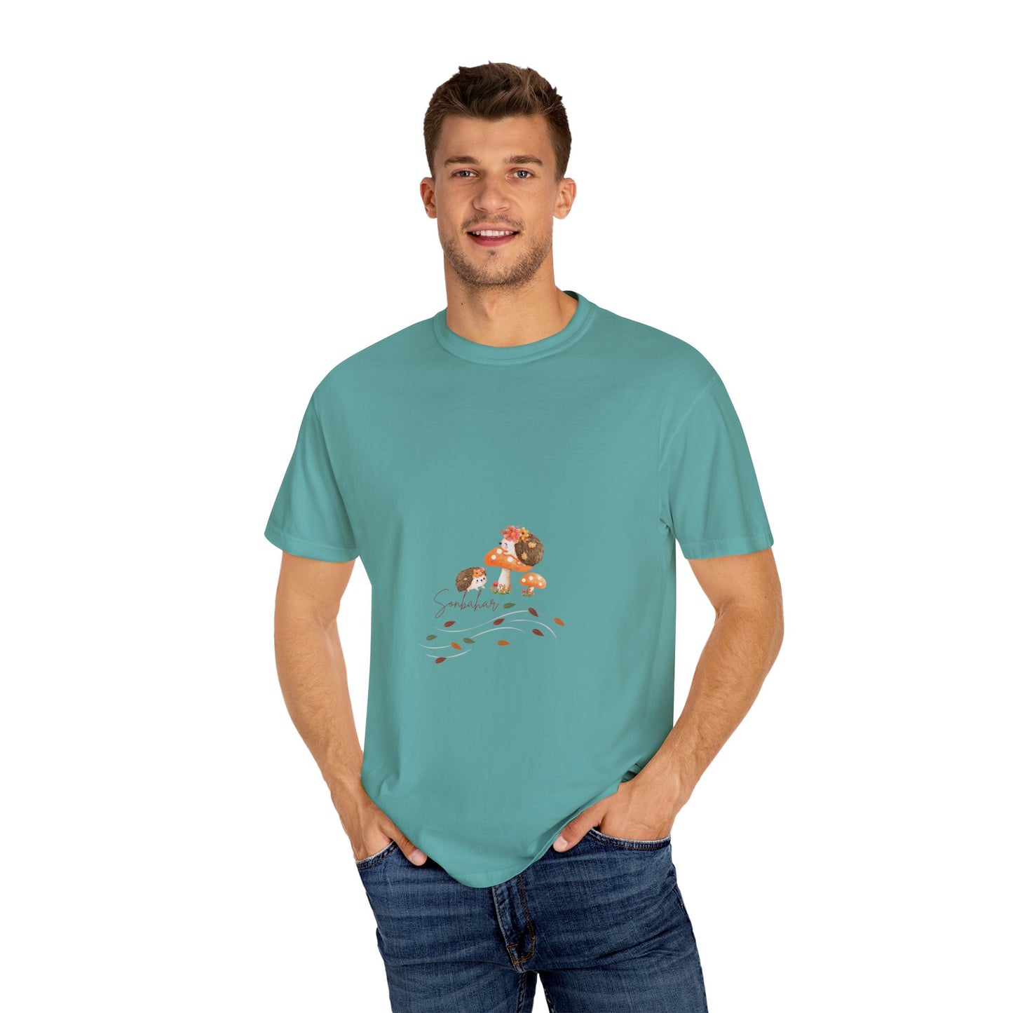 Autumn Mushroom Unisex T-Shirt - Cute Fall Graphic Tee