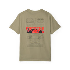 Classic Porsche Graphic Unisex T-shirt - Perfect for Car Enthusiasts