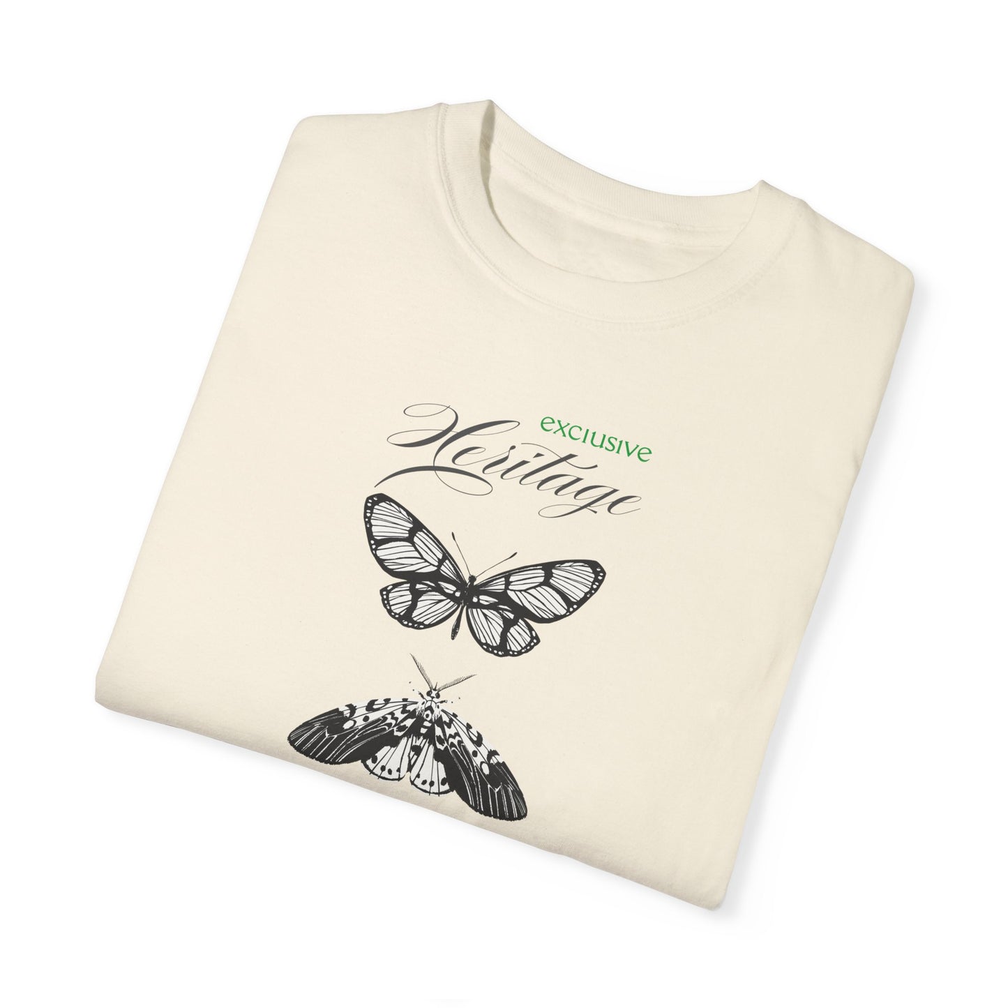 Heritage Butterfly Unisex Garment-Dyed T-shirt