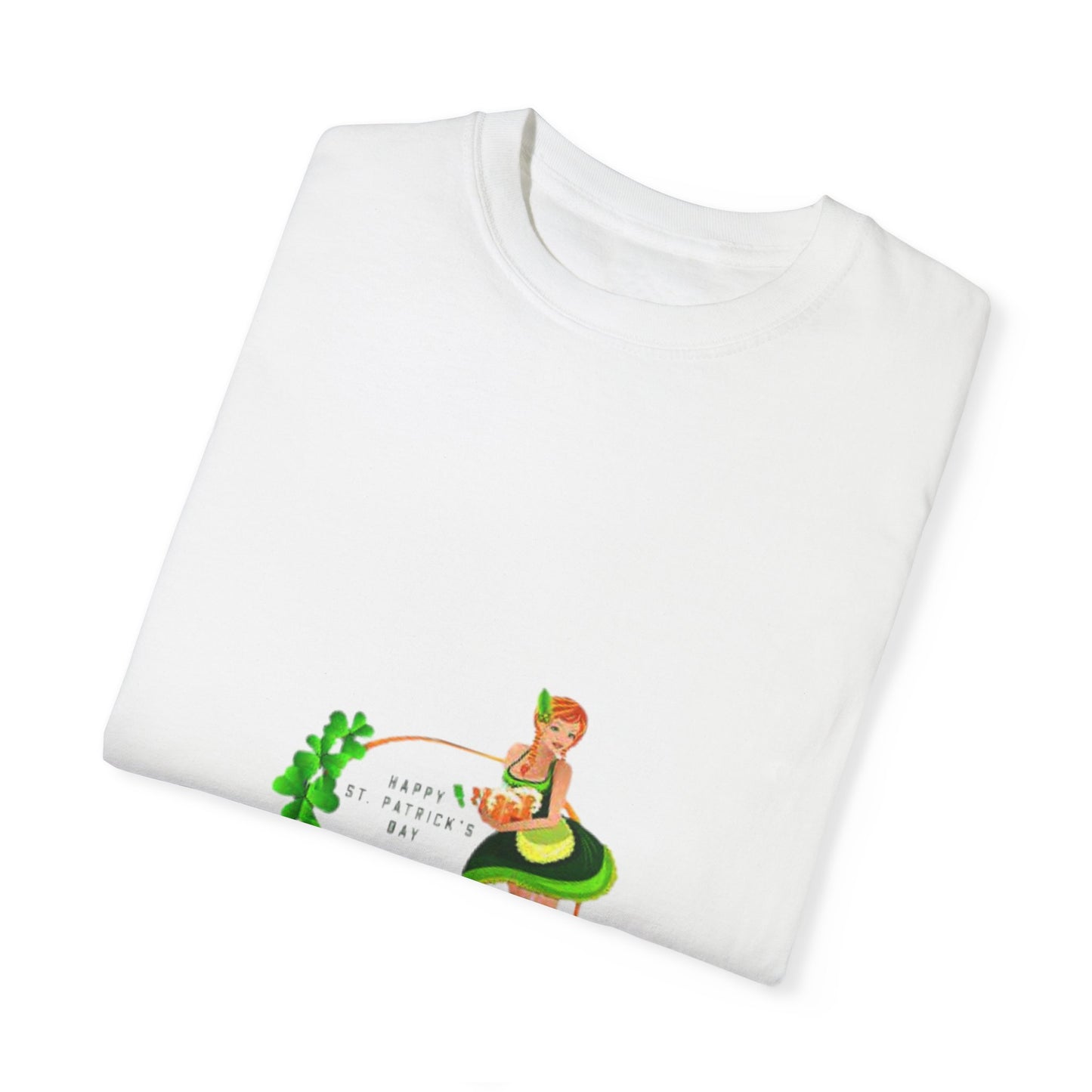 Cute St. Patrick's Day Unisex T-Shirt with Green Design