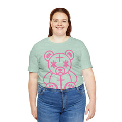 Cute Bear Graphic Unisex Tee - Perfect for Casual Style & Gifting