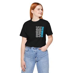 2025 Swimmer Class Unisex Short Sleeve Tee - Perfect Graduation Gift
