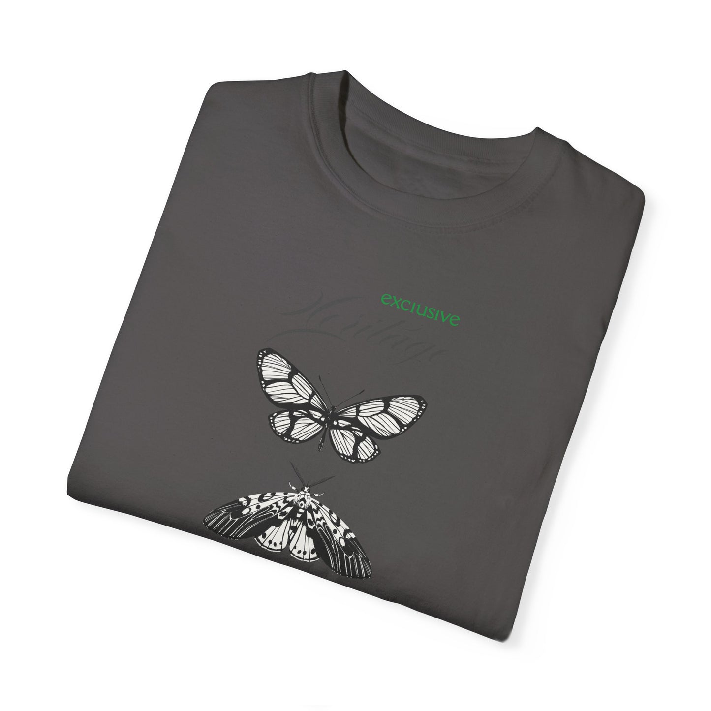 Heritage Butterfly Unisex Garment-Dyed T-shirt