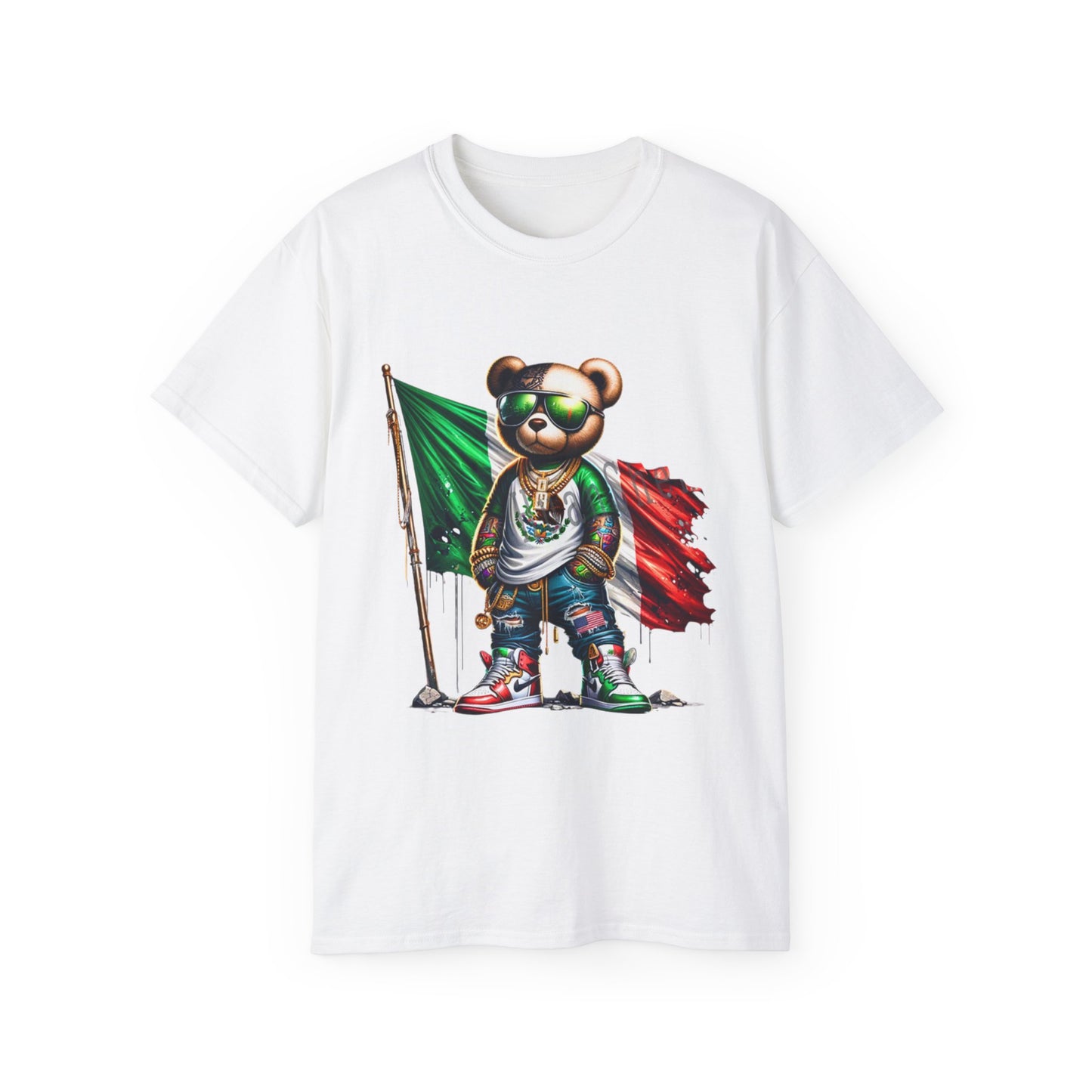 Cool Bear Graffiti Unisex Ultra Cotton Tee - Perfect for Street Style