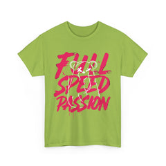 Full Speed Passion Unisex Heavy Cotton Tee - Motivational Graphic Tee for Enthusiasts