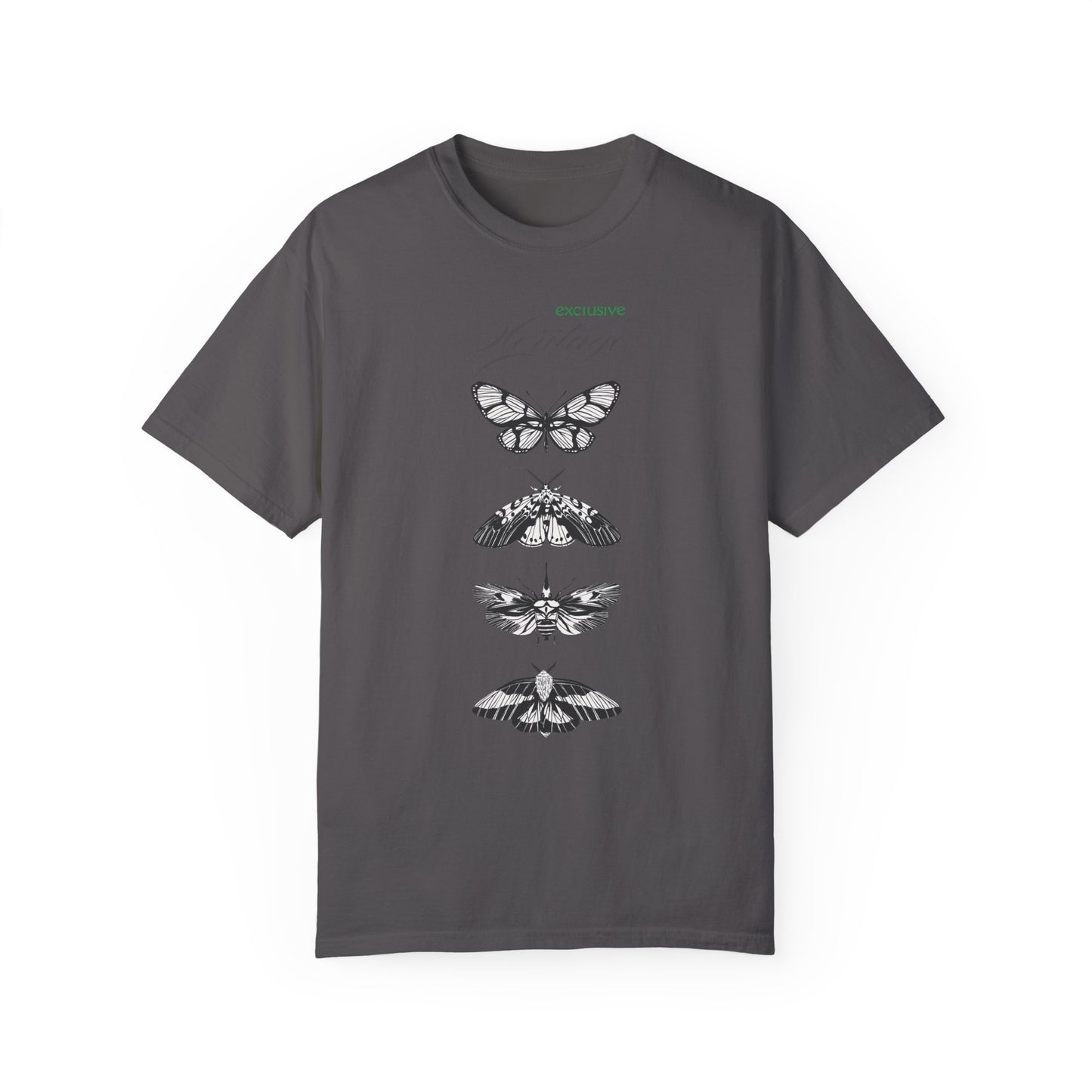 Heritage Butterfly Unisex Garment-Dyed T-shirt