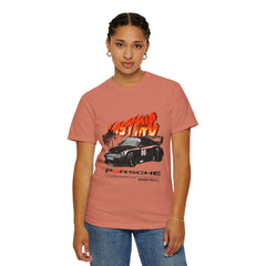 Retro Racing Unisex Garment-Dyed T-Shirt | Perfect for Car Enthusiasts