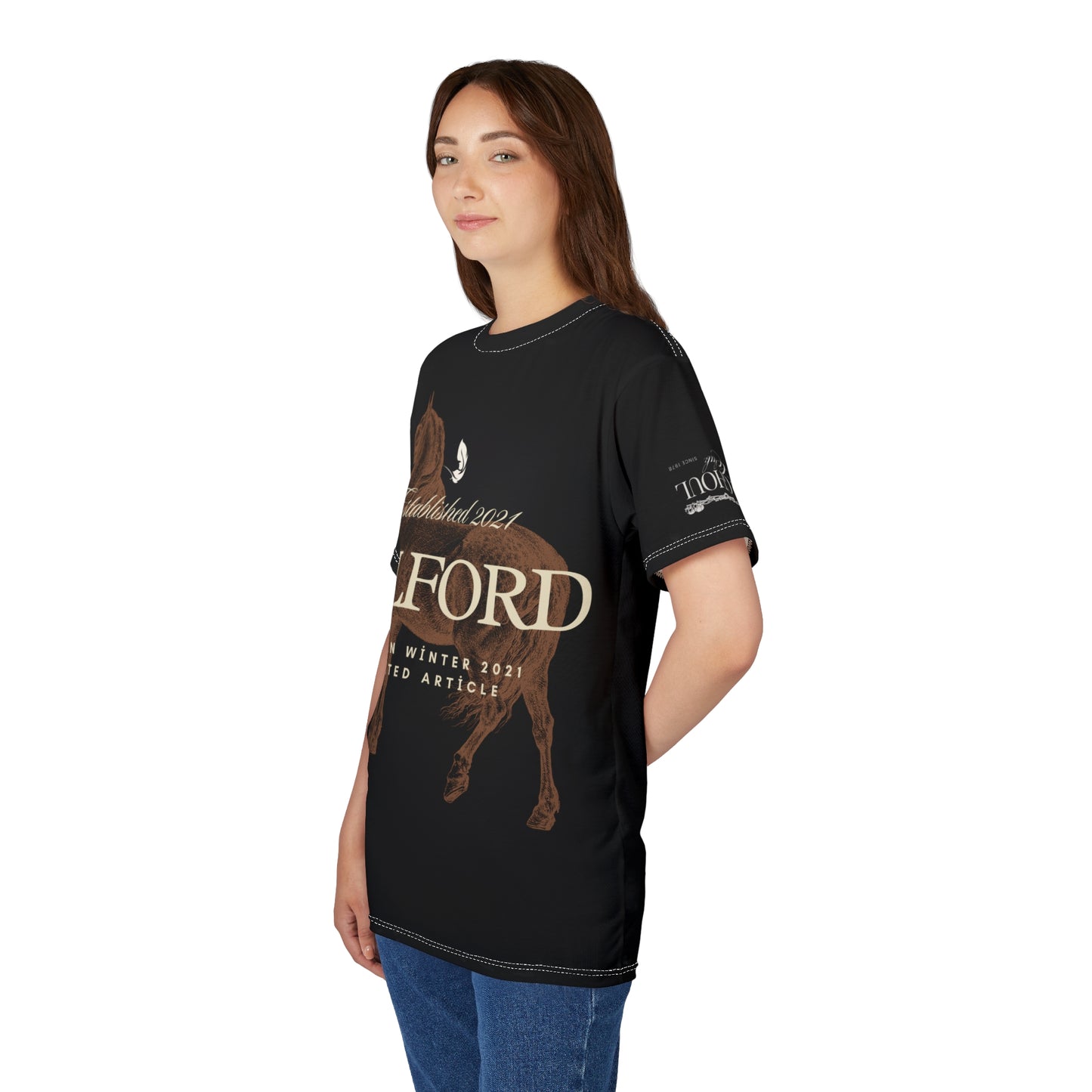 Unisex Cut & Sew Tee - Limited Edition Salford Horse Design