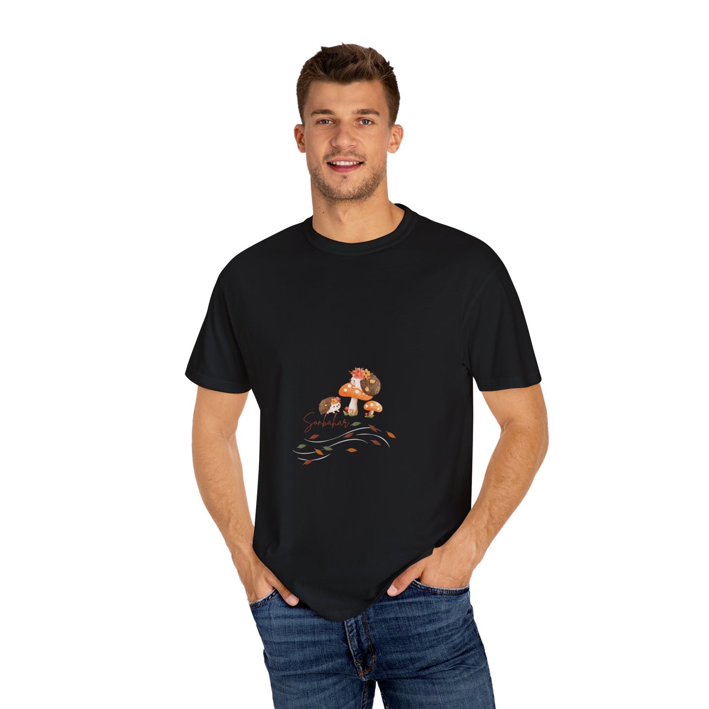 Autumn Mushroom Unisex T-Shirt - Cute Fall Graphic Tee