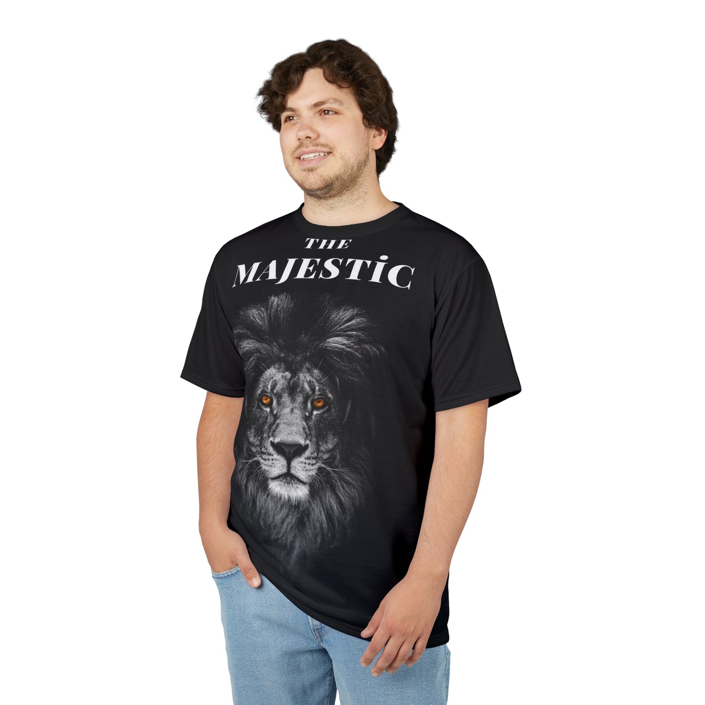 The Majestic Lion Unisex Tee - Bold Graphic T-Shirt for Animal Lovers