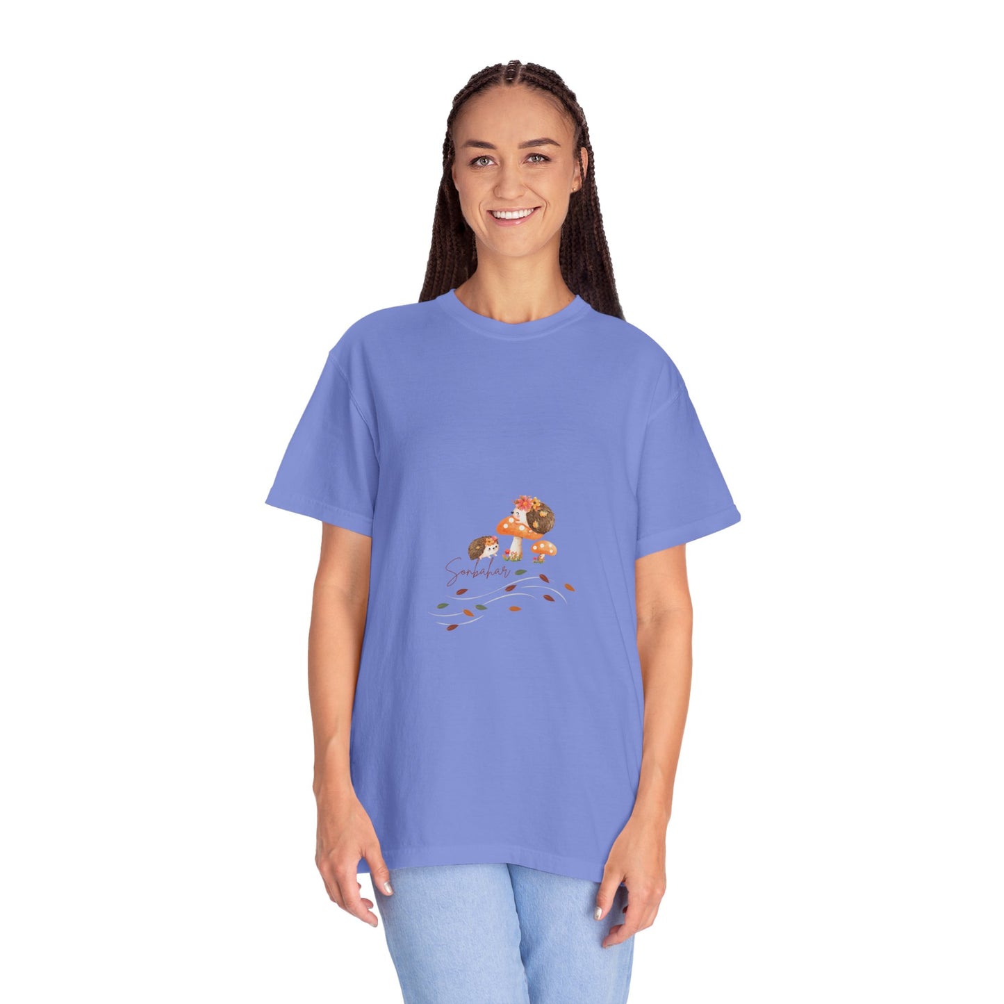 Autumn Mushroom Unisex T-Shirt - Cute Fall Graphic Tee