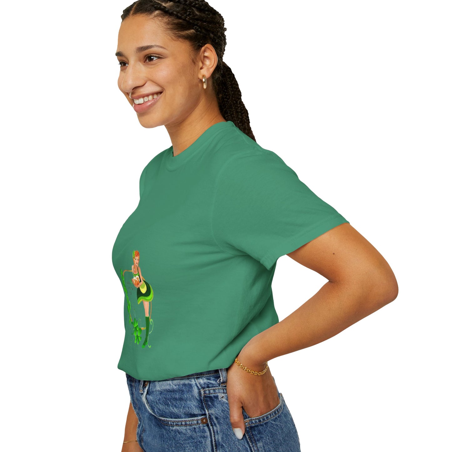 Cute St. Patrick's Day Unisex T-Shirt with Green Design