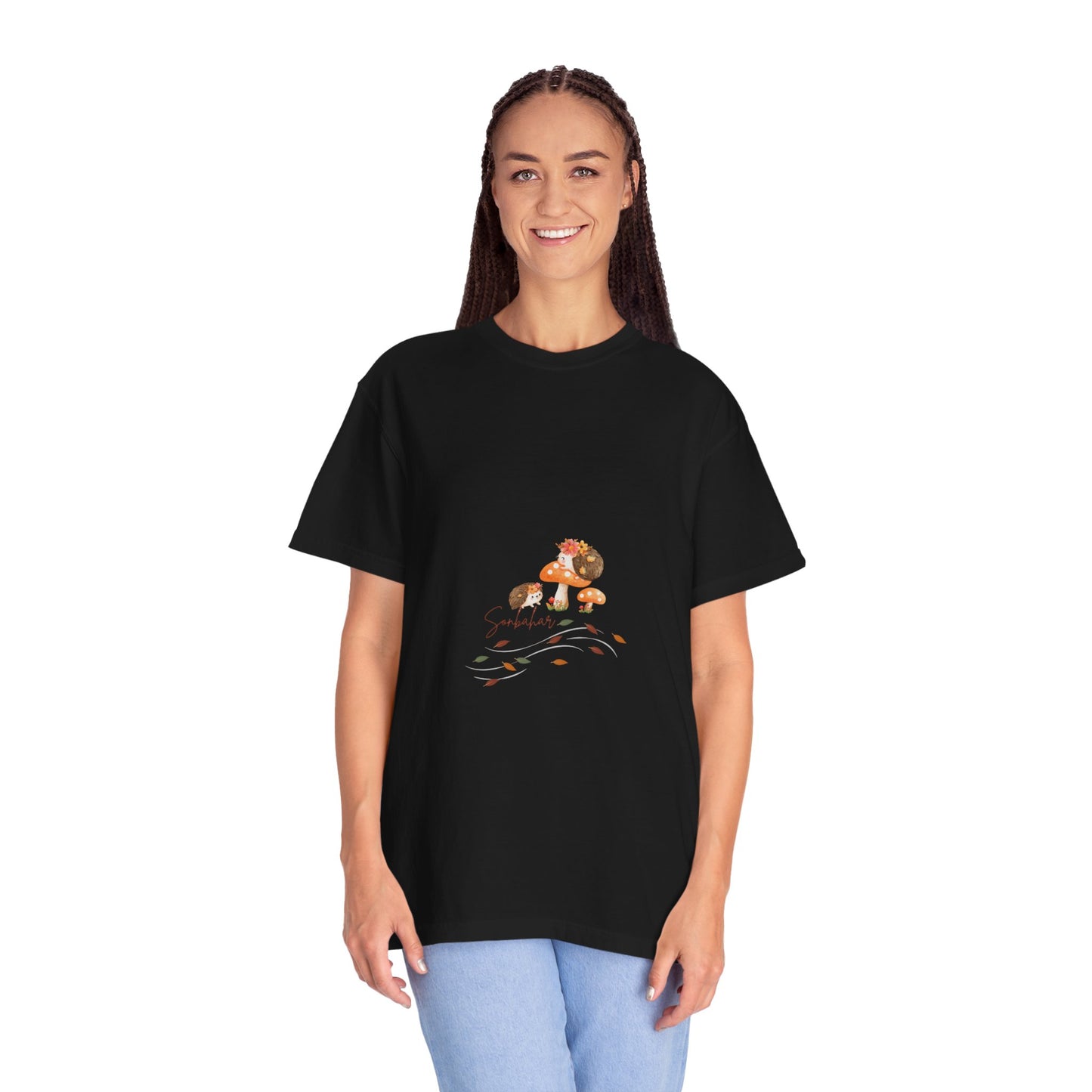 Autumn Mushroom Unisex T-Shirt - Cute Fall Graphic Tee