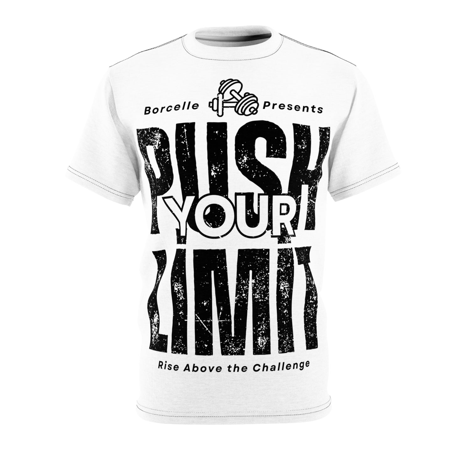 Motivational Fitness Tee - 'Push Your Limit'