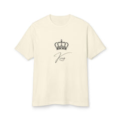 King Crown Graphic Unisex Tee - Heavyweight Cotton T-Shirt for Royalty Lovers