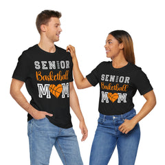 Senior Basketball Mom Tee – Unisex Jersey Short Sleeve T-Shirt for Proud Moms