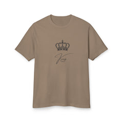 King Crown Graphic Unisex Tee - Heavyweight Cotton T-Shirt for Royalty Lovers
