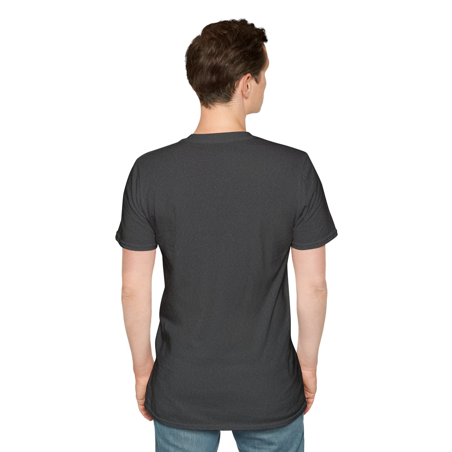 Zen-Inspired Unisex Softstyle T-Shirt with Scenic Landscape Design