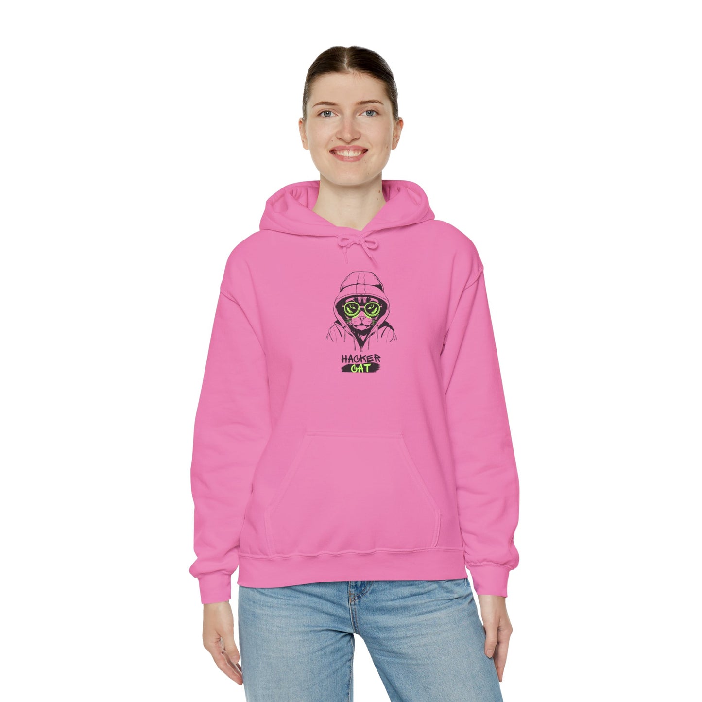 Hacker Culture Unisex Heavy Blend Hooded Sweatshirt - Trendy Graphic Apparel for Tech Enthusiasts