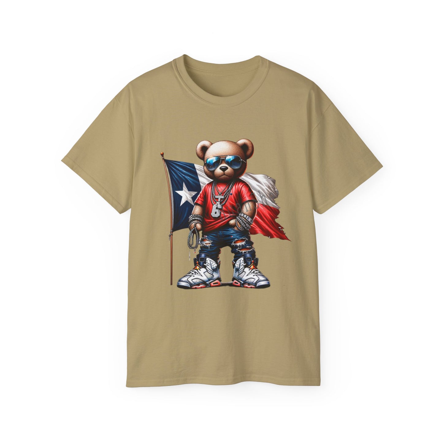 Cool Texas Bear Graphic Tee for Unisex - Stylish Summer Apparel